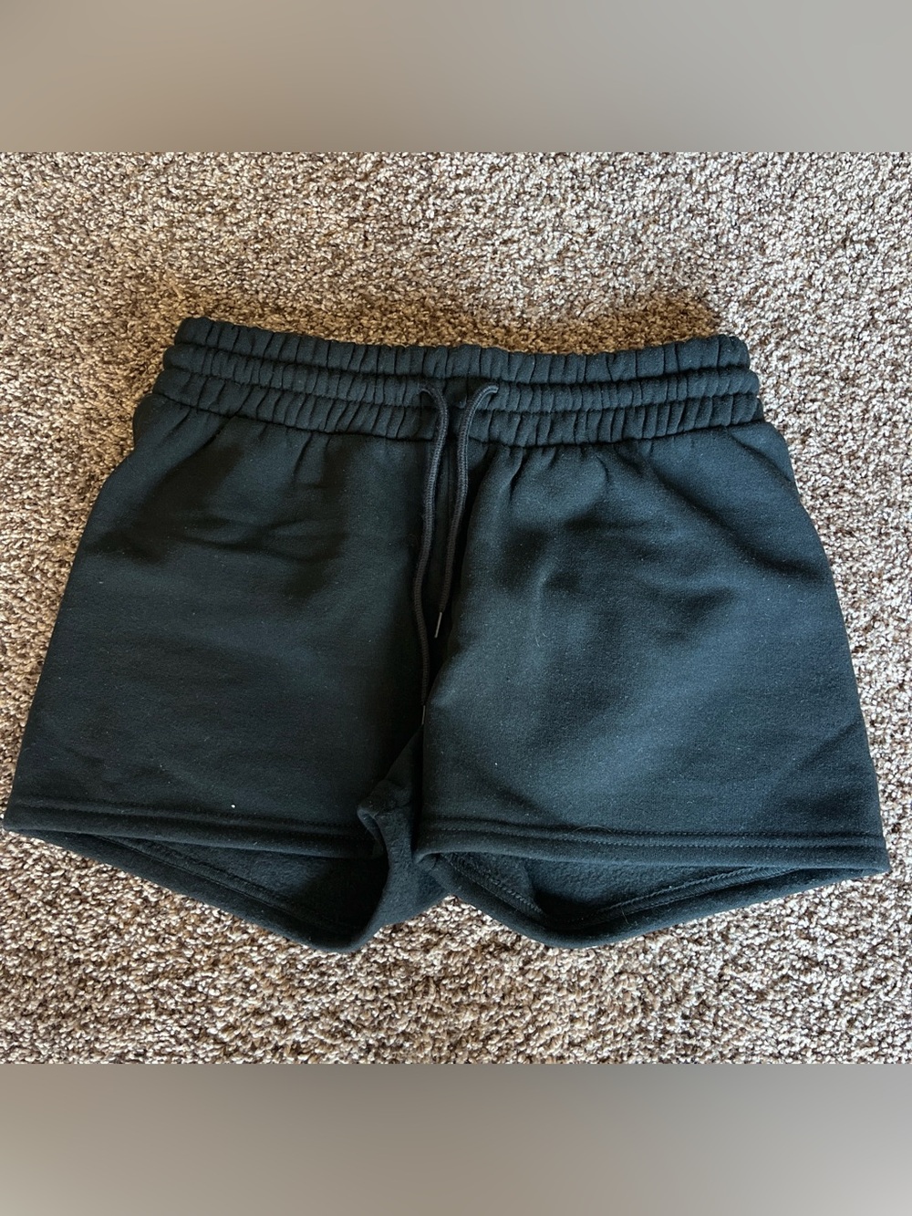 Black Fleece Shorts